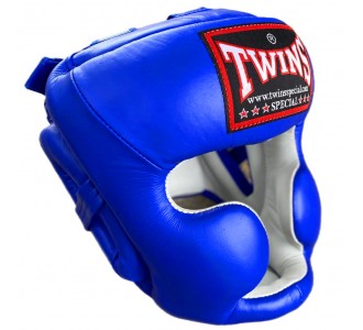 Шлем боксерский Twins Special (HGL-3 blue)